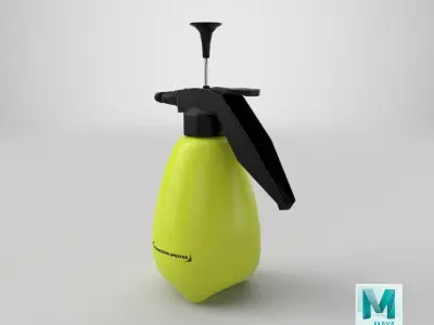 Garden plant water sprayer 3D model