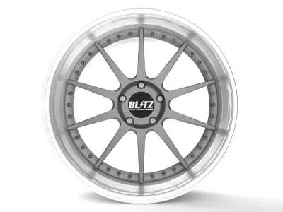 BLITZ TEHNOSPEED Z1 CUSTOM WHEELS 3D model