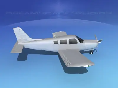 Piper Turbo Arrow 240 V00 3D model