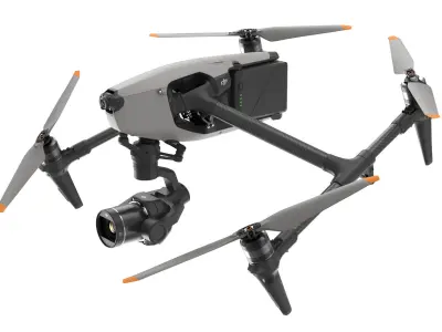DJI Inspire 3 Drone 3D model