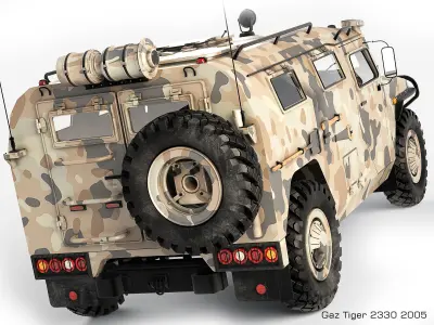 Gaz Tiger 2330 3D model