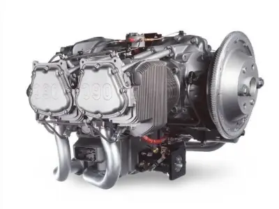 Lycoming IO-390 3D model