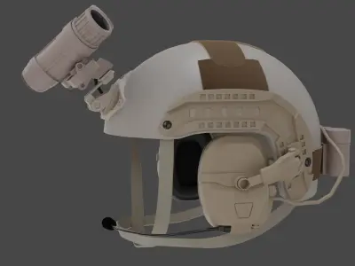 Ops Core Helmet GPNV-18 3D model