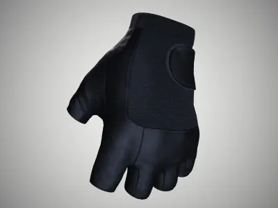 Gloves 03 Low-poly 3D model