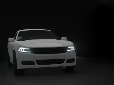 dodge charger Free 3D model