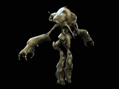 Collector Low-poly 3D model