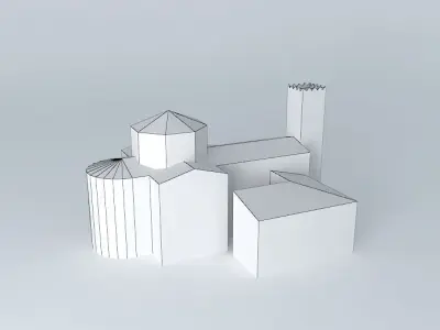 Church Estartit Free 3D model