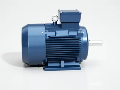 Electric motor 3D model