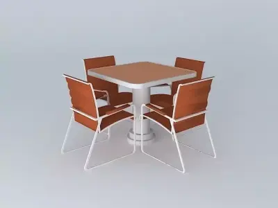 Hindenburg lounge set Free 3D model