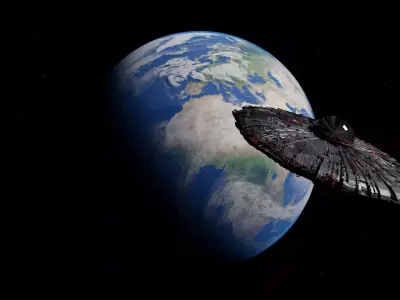 Classic UFO Model - 3D model Free 3D model