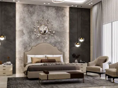 Bed Room Free 3D model order