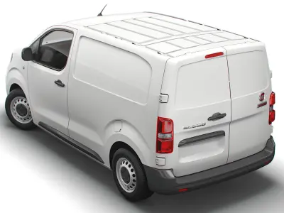 Fiat Scudo L1 2022 3D model