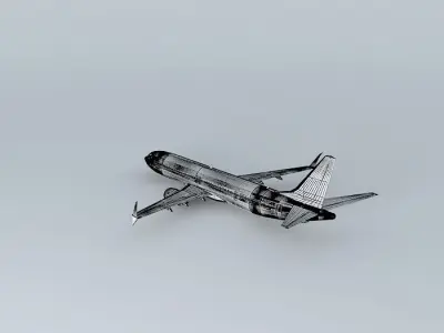 CrystallisAero Boeing 737 Max 9 Free 3D model