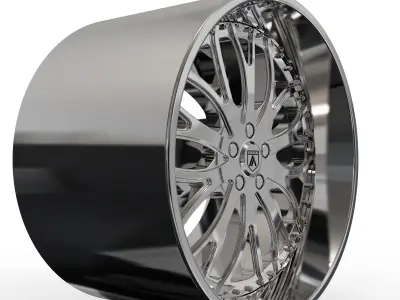 ASANTI AF147 WHEEL 3D MODEL 3D model