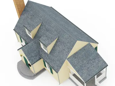 Private house 1 3D model