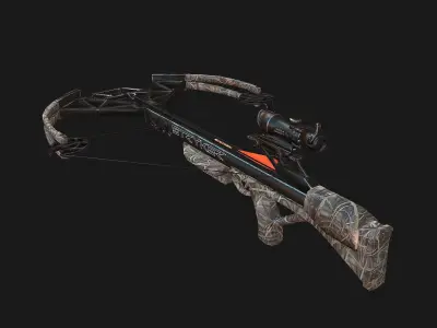  Crossbow Stryker Low-poly 3D model