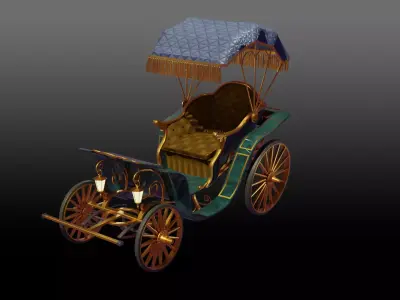 carriage 3D model get
