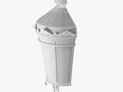 Classic Facade lantern 3D model