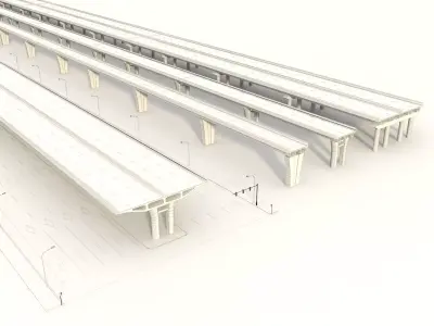 Modular Highway 3D model