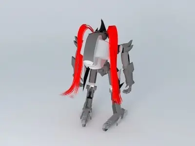Zangetsu Zangetsu robot Free 3D model