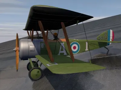 Sopwith Pup 3D model