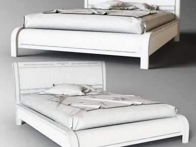 Bed Knaja Free 3D model