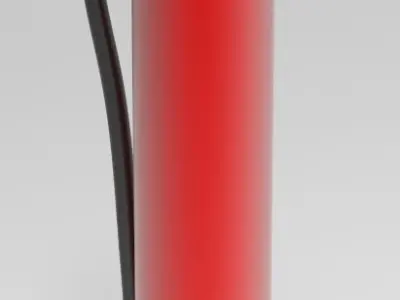 Fire extinguisher Free 3D print model