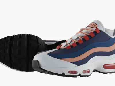 Nike Air Max 95 Multicolor 3D model