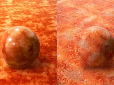 PBR Colored Marble Part 1 Texture