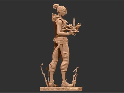 Valorant Jett 3D print model