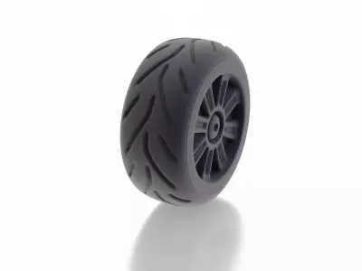 Tire Cap 3D print model