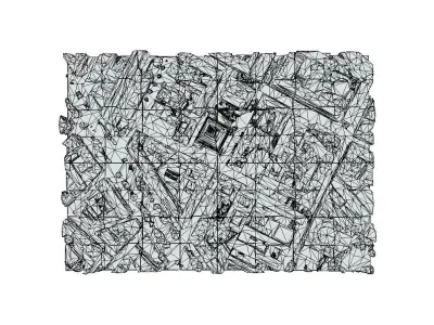 Mole Antonelliana Low-poly 3D model