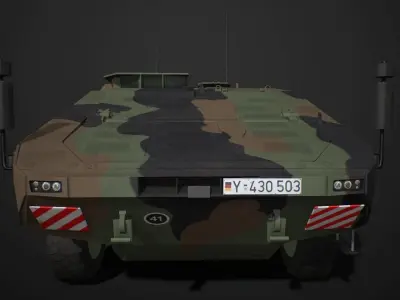 GTK Boxer APC IFV All Pack Low-poly 3D model