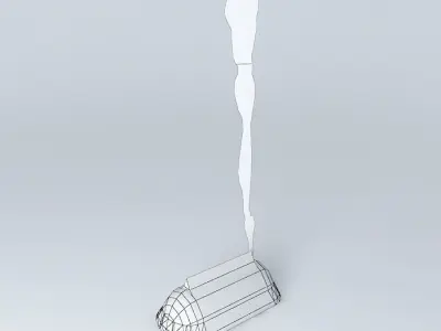 Strohhuette Museumsdorf Dueppel Free 3D model