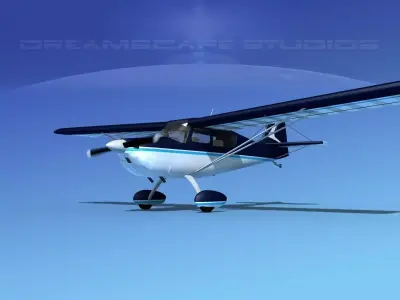 Bellanca Citabria 7KC V11 3D model