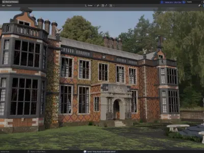 Tommy Shelby Peaky Blinders Arley House Arrow House Cheshire 3D model