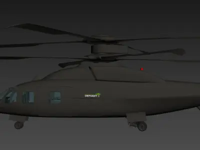 Sikorsky-Boeing SB-1 Defiant X 3D model