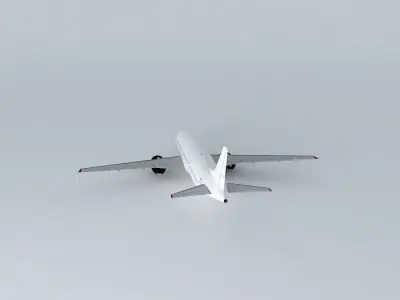 Template Irkut MS 21 Free 3D model