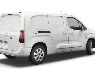 Opel Combo LWB Limited Edition Van 2021 3D model