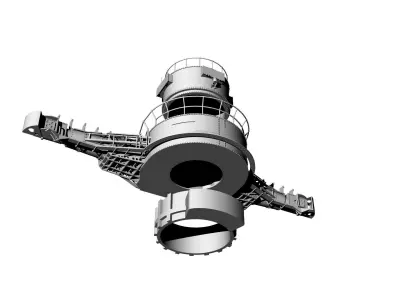 YAMATO 15m range finder scale 1-200 3D print model