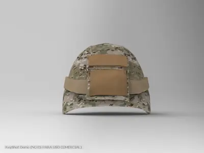 KEVLAR HELMET MILITARY ARMY  3D model
