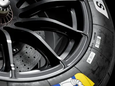 MICHELIN Pilot Sport Hypercar GTP 34 71 18 S 3D model