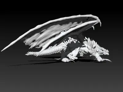 Salamander The Great 3D model