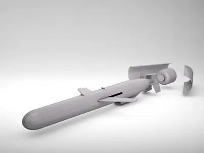 Tomahawk Missile 3D model