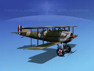 SPAD SXIII V05 3D model