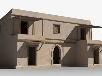 Arab x37 Low-poly 3D model