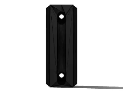 Trilho Picatinny 5 Keymod Rail 3D model