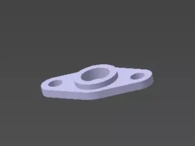 bearings holder D10 B4 d5 3D print model