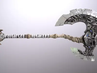 DarkSouls Axe FanMade 3D model