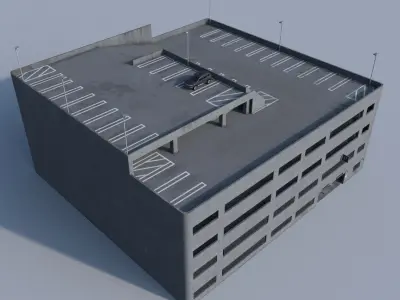 Parking Garage 3D model buy
